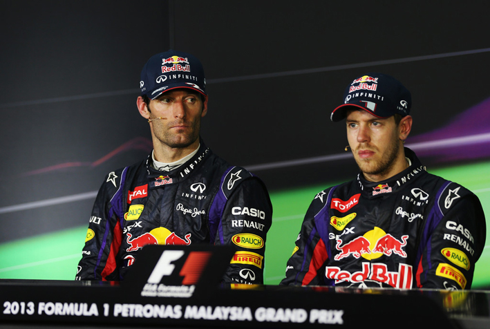 Sebastian Vettel Mark Webber
