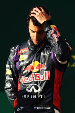 Daniel Ricciardo zabrinut