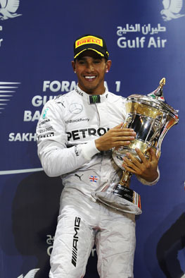 Lewis Hamilton Bahrain 1