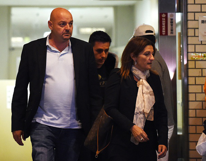 Parents of Marussia driver Jules Bianchi