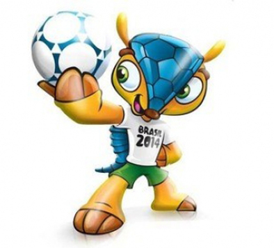 Brazil 2014 mascot Fuleco