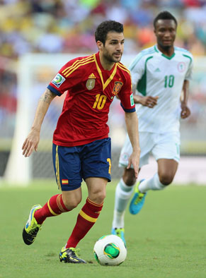 Cesc Fabregas Nigeria Spain