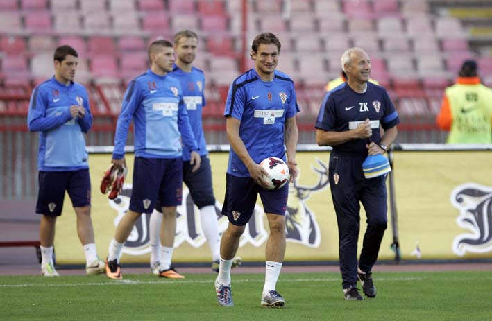 hrvati trening mar
