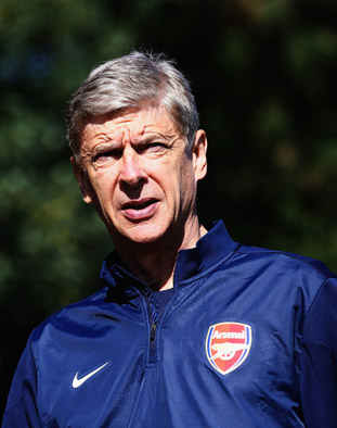 Arsene Wengen Training