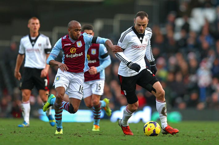 Berbatov Fulham Aston Villa