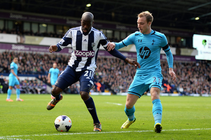 Christian Eriksen West Bromwich Albion Tottenham