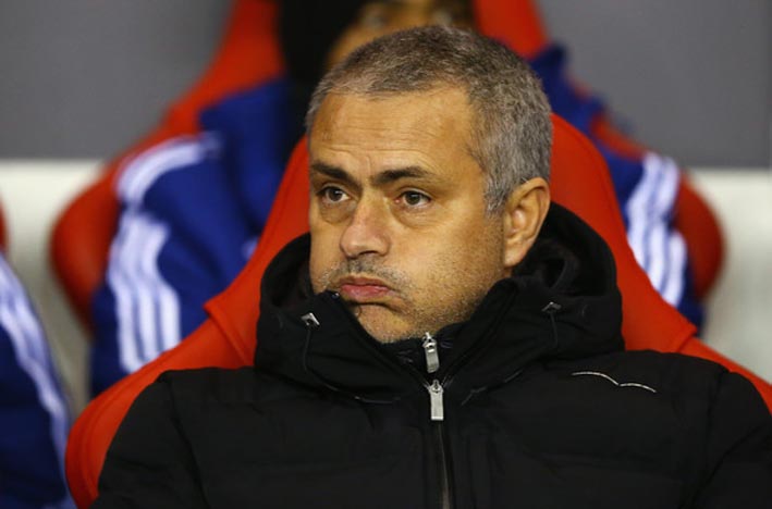 Jose Mourinho ljut