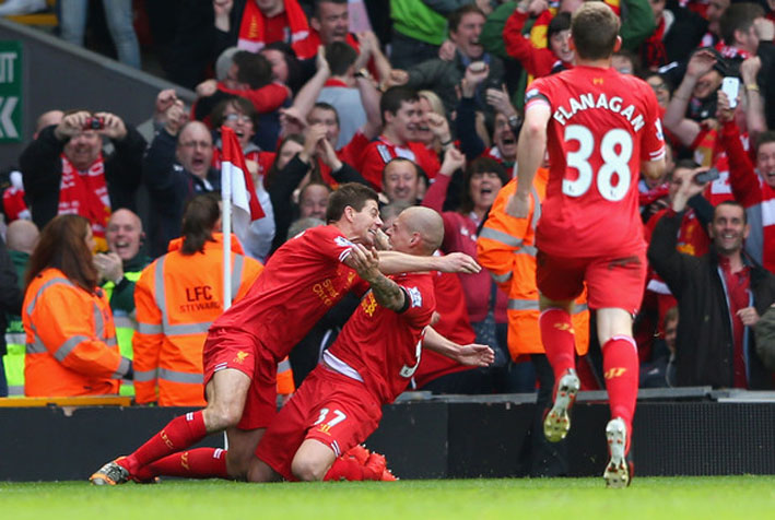 Martin skrtel Liverpool Manchester-City