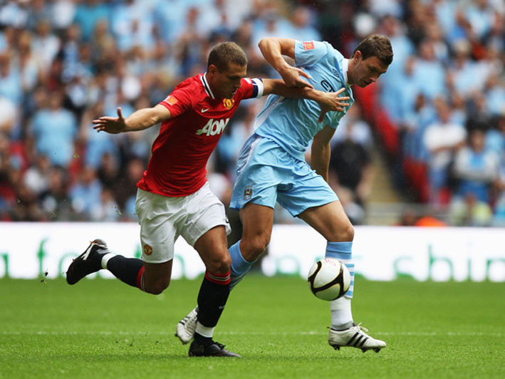 Nemanja Vidic Edin Dzeko