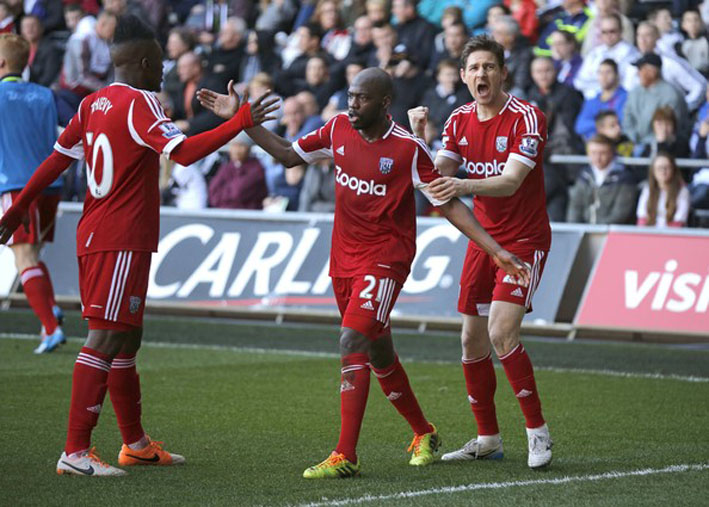 Youssouf Mulumbu Swansea West Bromwich