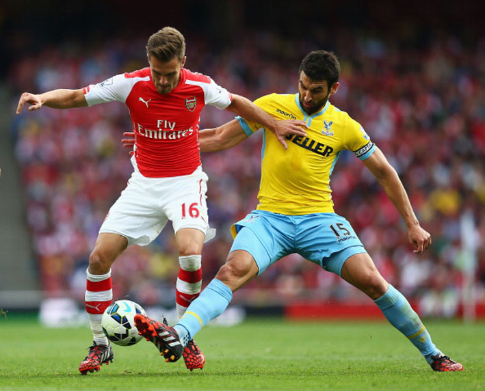 Aaron Ramsey-Arsenal kristal palas