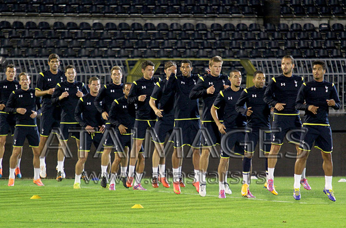 totenhem trening