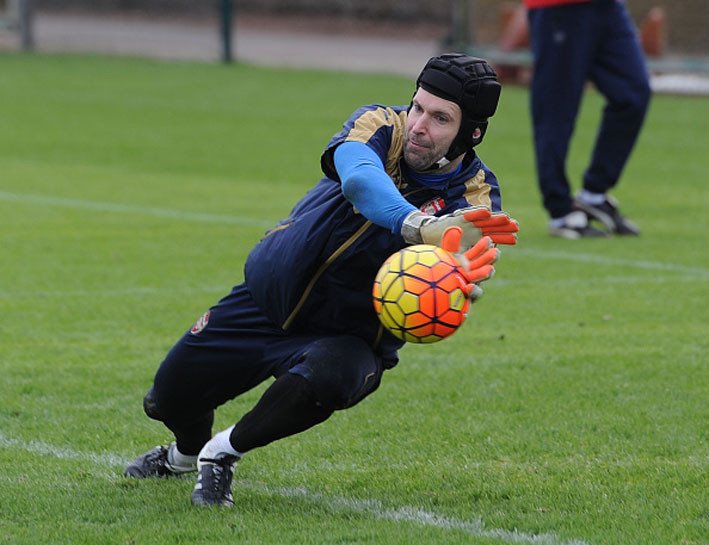 Petr Cech trening