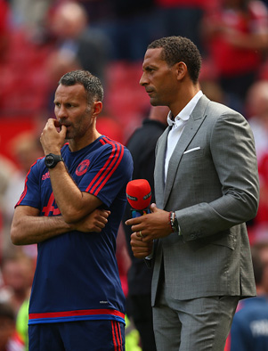Ryan Giggs Rio Ferdinand