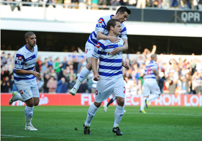 Heidar_Helguson_celebrates_Joey_Barton_QPR