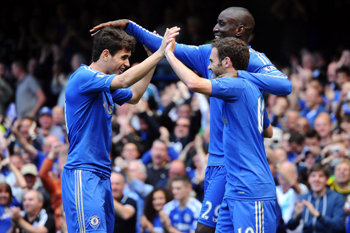 Juan Mata Chelsea Everton