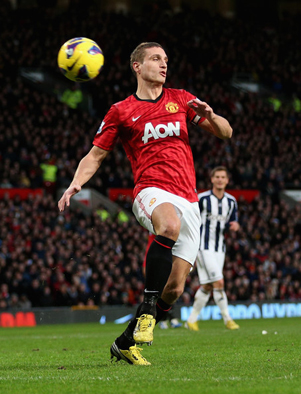 Nemanja Vidic Manchester United 2012