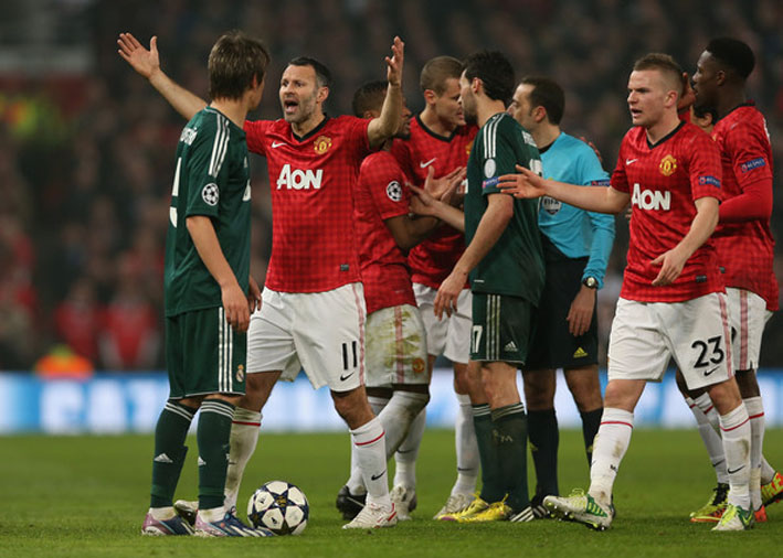 Ryan Giggs Manchester United Real Madrid