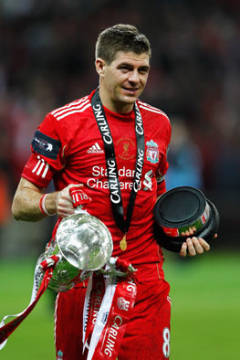 Steven Gerrard Liverpool Carling