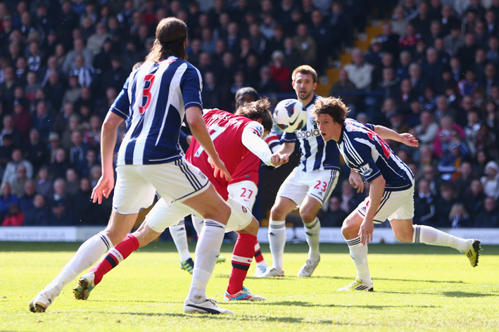 Tomas Rosicky WBA Arsenal