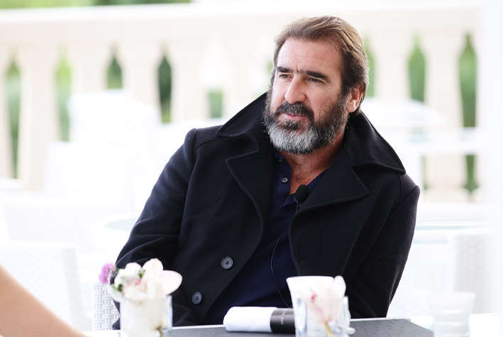 Eric Cantona Golden Foot ceremony