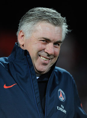 Carlo Ancelotti osmeh