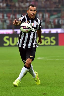 tevez GIUSEPPE CACACE AFP