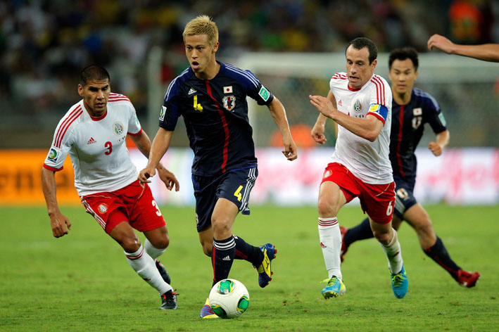 Keisuke Honda Japan Mexico