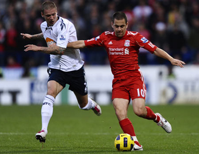 Joe Cole Liverpul Gretar Steinsson Bolton