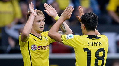 dortmund reus sahin