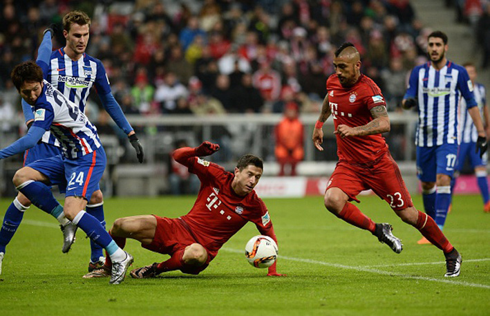 Bayern Munich vs Hertha BSC Berlin