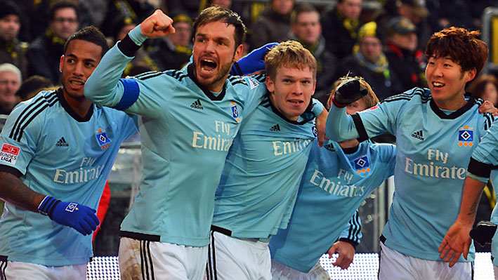 Artjoms Rudnevs Heung Min Son Hamburg