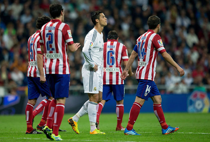 Cristiano Ronaldo Real Madrid Atletico