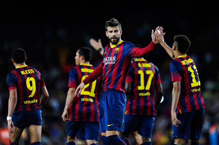 Gerard Pique slavlje