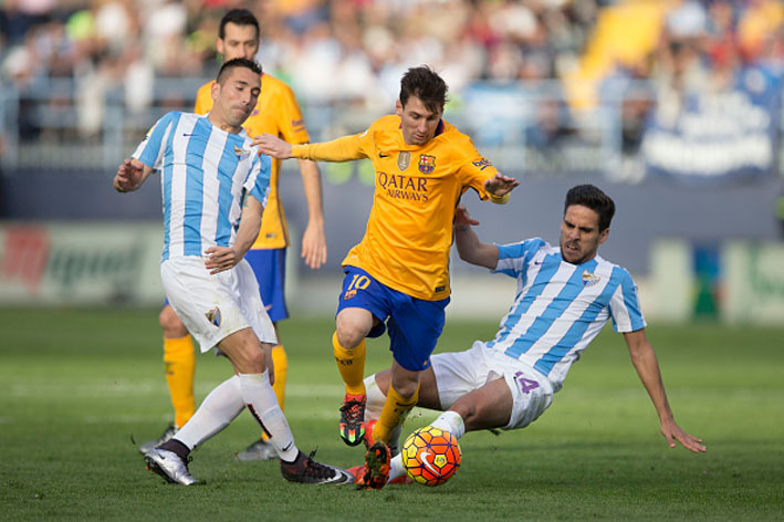 Malaga CF v FC Barcelona