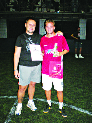 Najbolji igrac-DENIS INAJETOVIC (KMF USCE-BLOK 21)