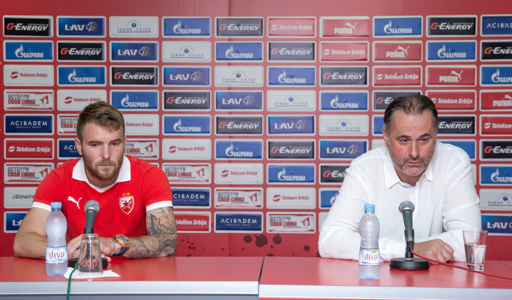 konferencija pred utakmicu Kairat- Crvena zvezda