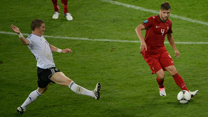 Bastian Schweinsteiger (Germany)  Miguel Veloso (Portugal)