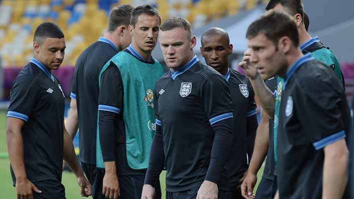 Wayne Rooney trening