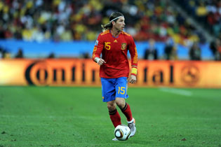 Sergio Ramos of Spain