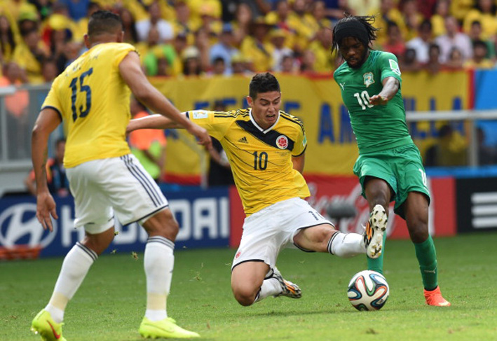 Colombia v Cote D'Ivoire
