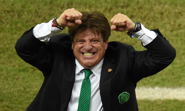 Miguel Herrera slavlje