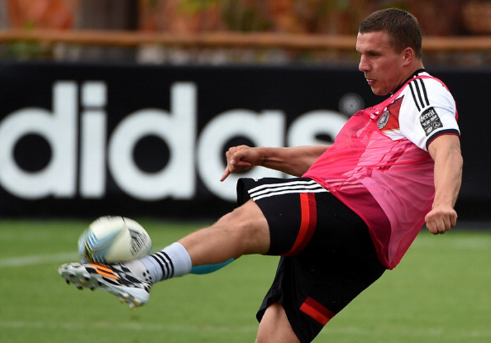 podolski trening