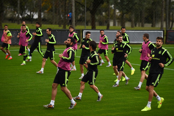 spanija ekipa trening