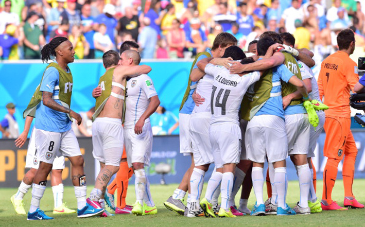 urugvaj italija slavlje