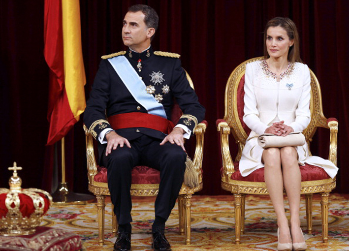 King Felipe VI and Queen Letizia
