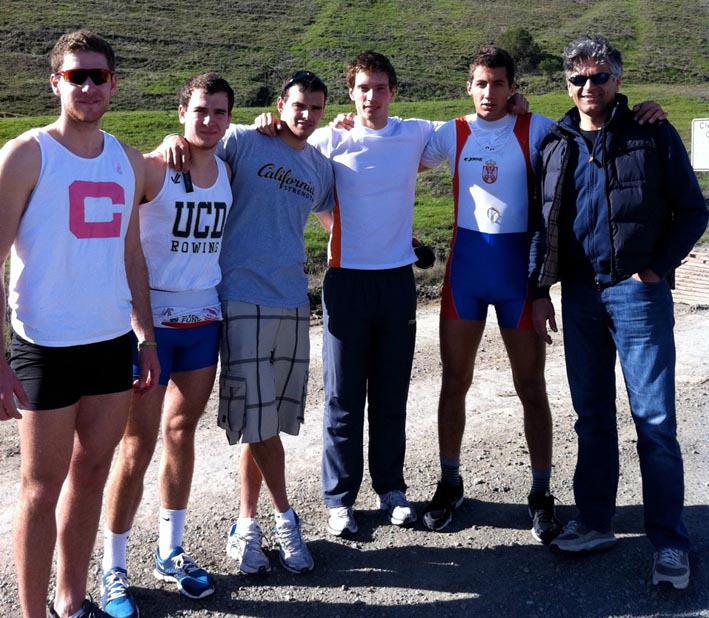 Srpski veslaci na Berkliju sa selektorom Ilicem