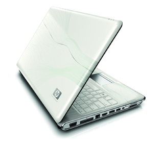 HP Pavilion dv6 Moolight White