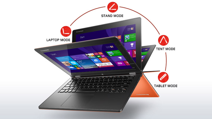 lenovo-laptop-convertible-yoga-2-11-inch-orange-front-modes-1