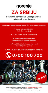 Besplatan servis aparata